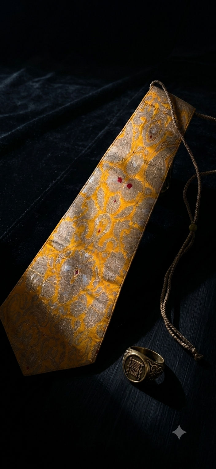 Silk Tie in Kimkhwab