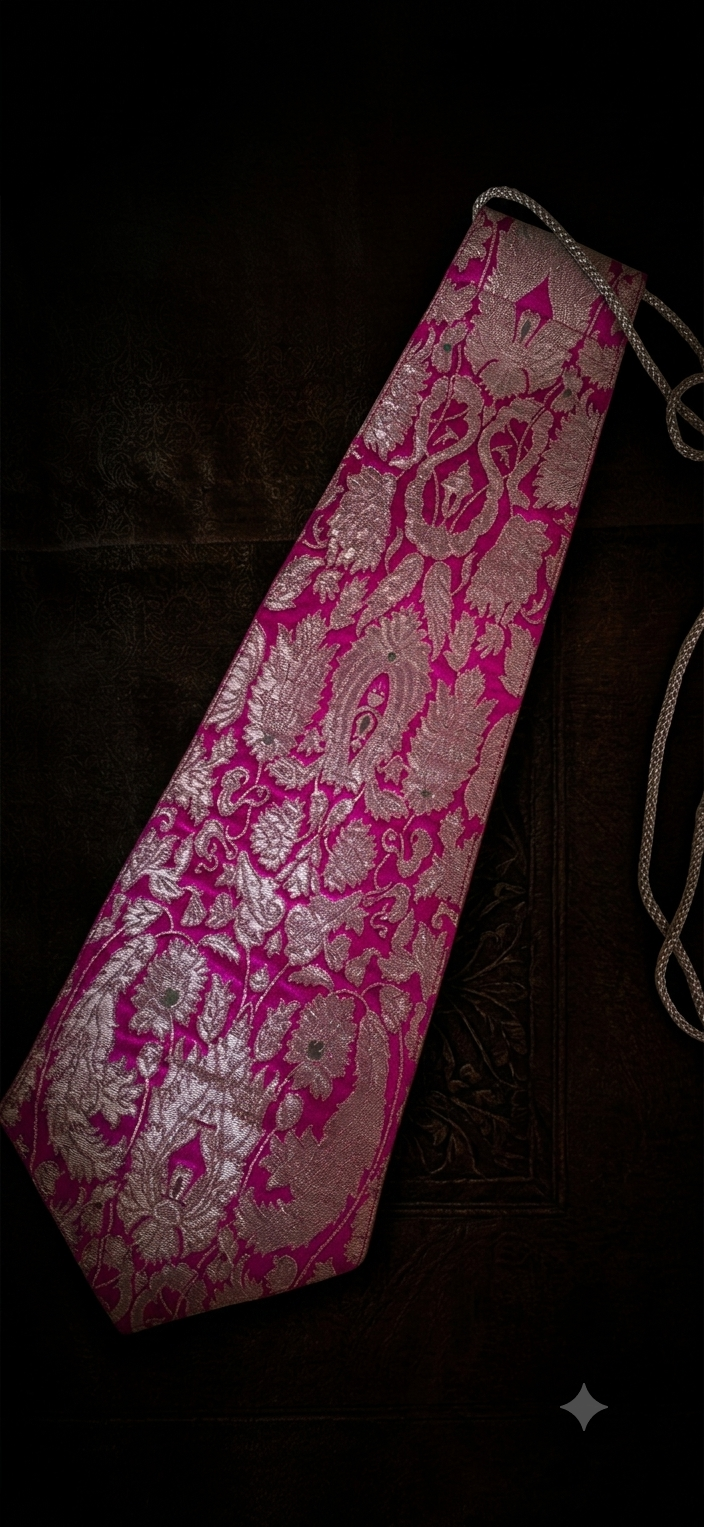 Silk Tie in Kimkhwab